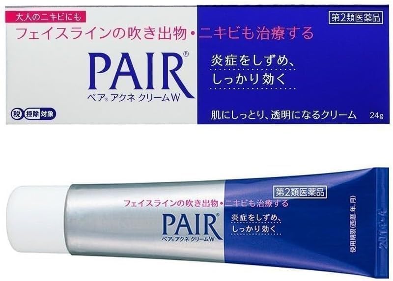 LION PAIR ACNE FACE CREAM W 24G – JAPAN, SPOT-TREATMENT