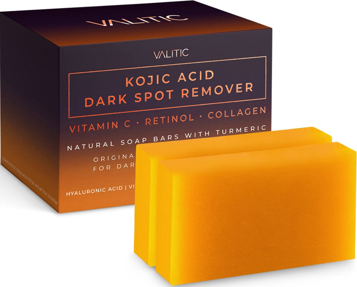 VALITIC KOJIC ACID DARK SPOT REMOVER BAR FACE CLEANSER