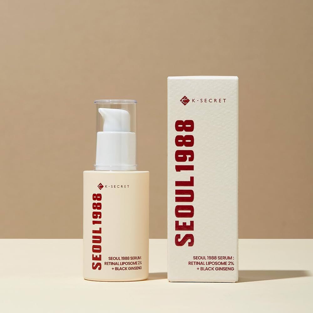 KSECRET SEOUL 1988 SERUM: RETINAL 2% + BLACK GINSENG