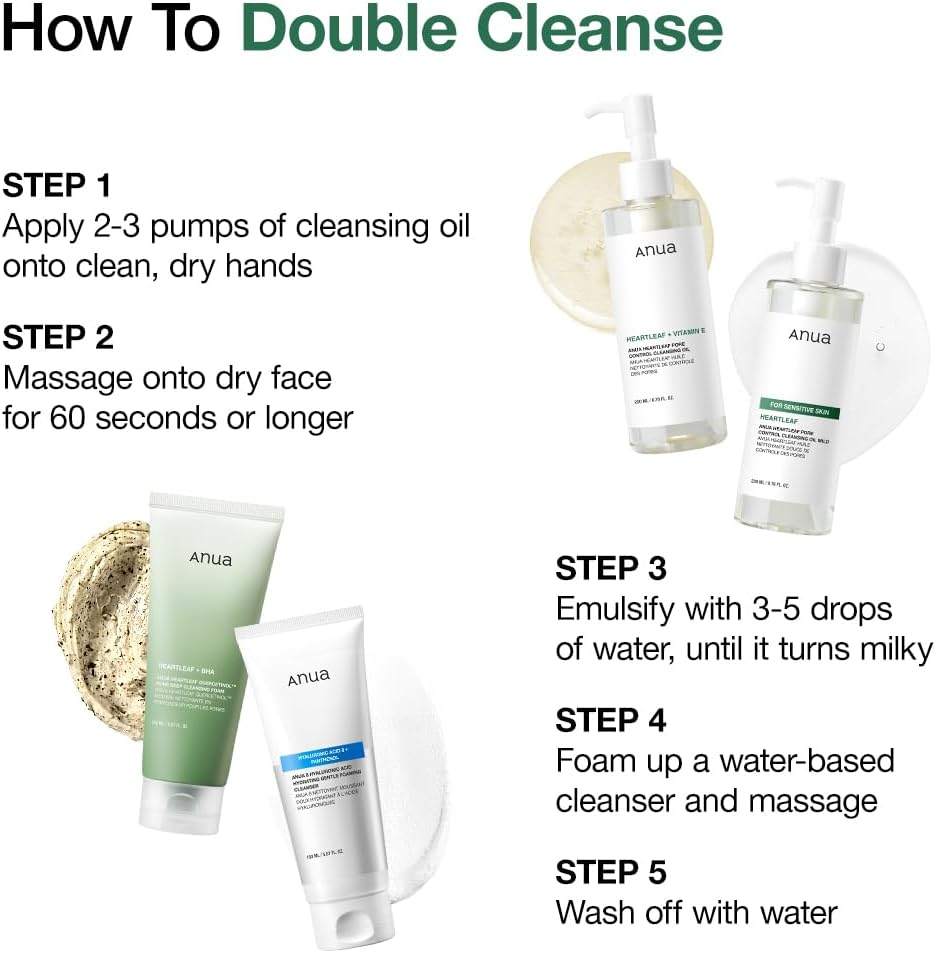 ANUA HEARTLEAF PORE CONTROL CLEANSING OIL