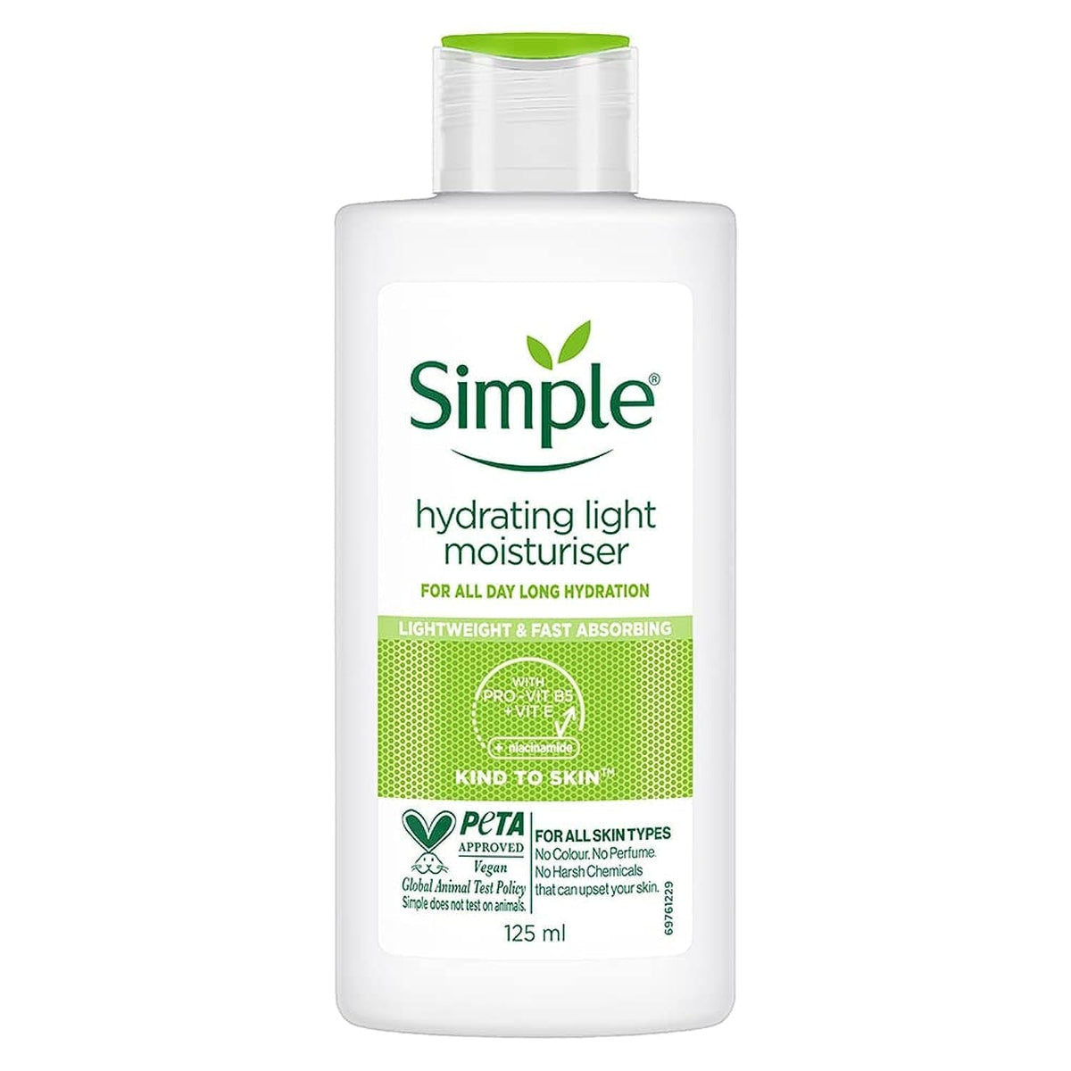 SIMPLE  FACE MOISTURISER 125ML