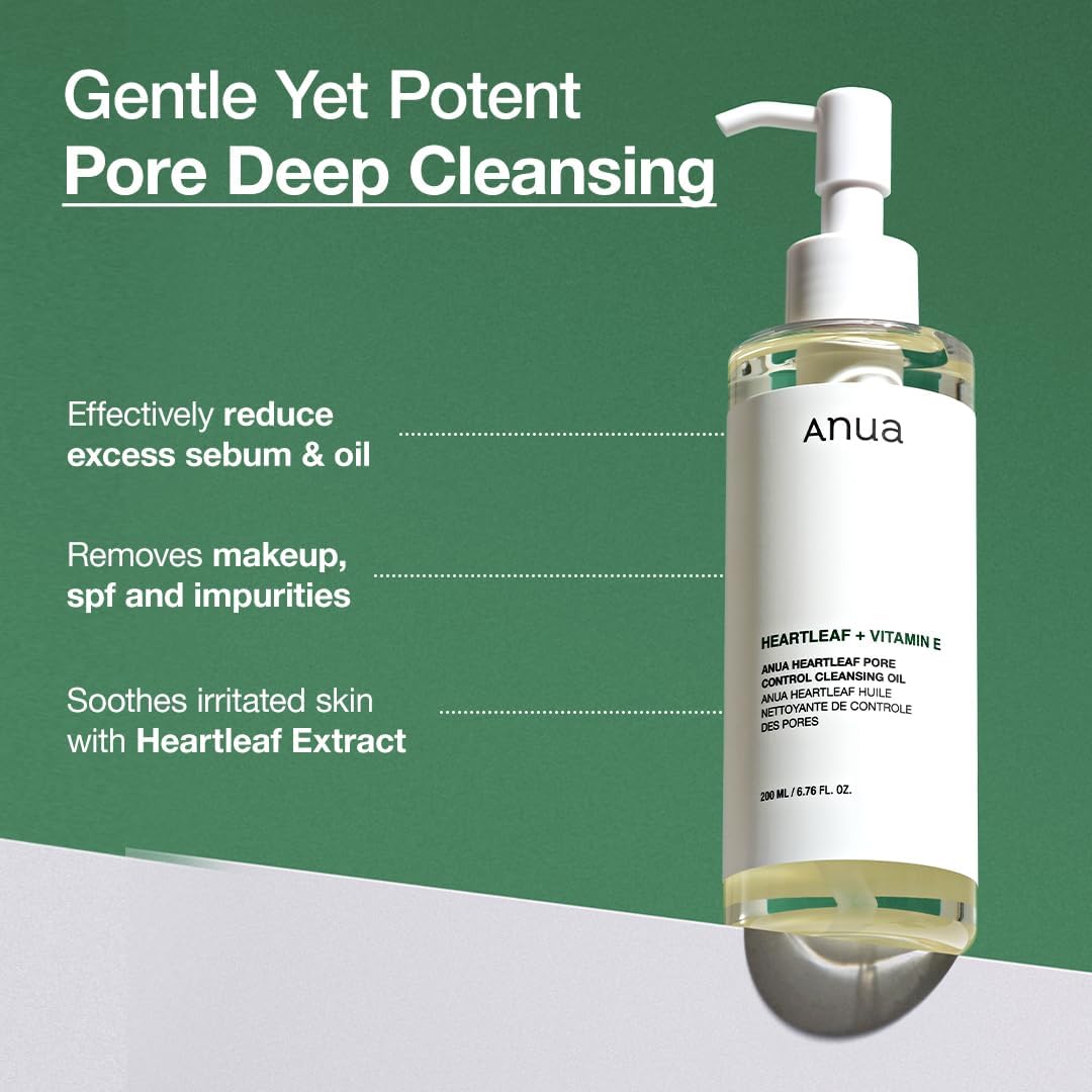 ANUA HEARTLEAF PORE CONTROL OIL CLEANER