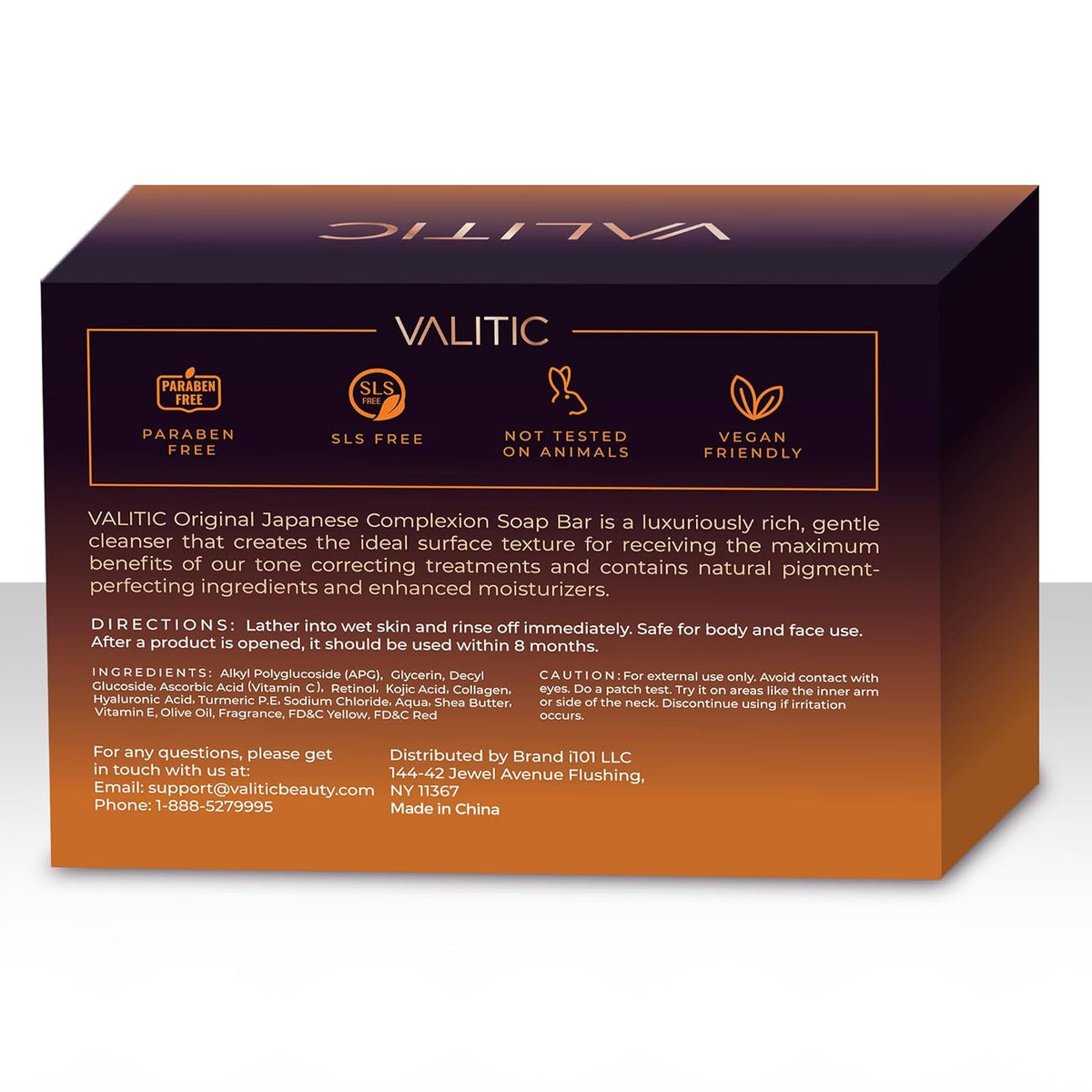 VALITIC KOJIC ACID DARK SPOT REMOVER BAR FACE CLEANSER
