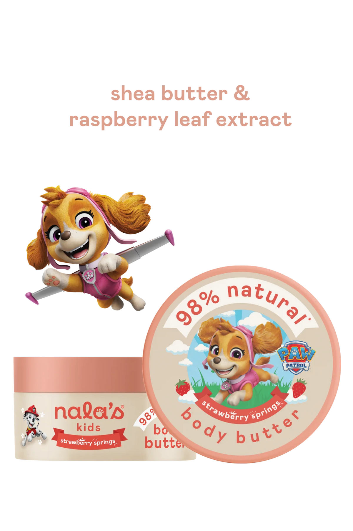 NALA’S KIDS X PAW PATROL STRAWBERRY SPRINGS BODY BUTTER