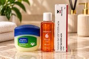 STRETCH MARK COMBO – TRETINOIN GEL, DERMAV10 RESCUE OIL & VASELINE ALOE JELLY