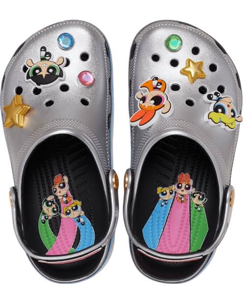 THE POWERPUFF GIRLS X CROCS – BLACK MULES
