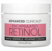 Advanced Clinicals Retinol Rapid Wrinkle Rewind Cream | 59ml