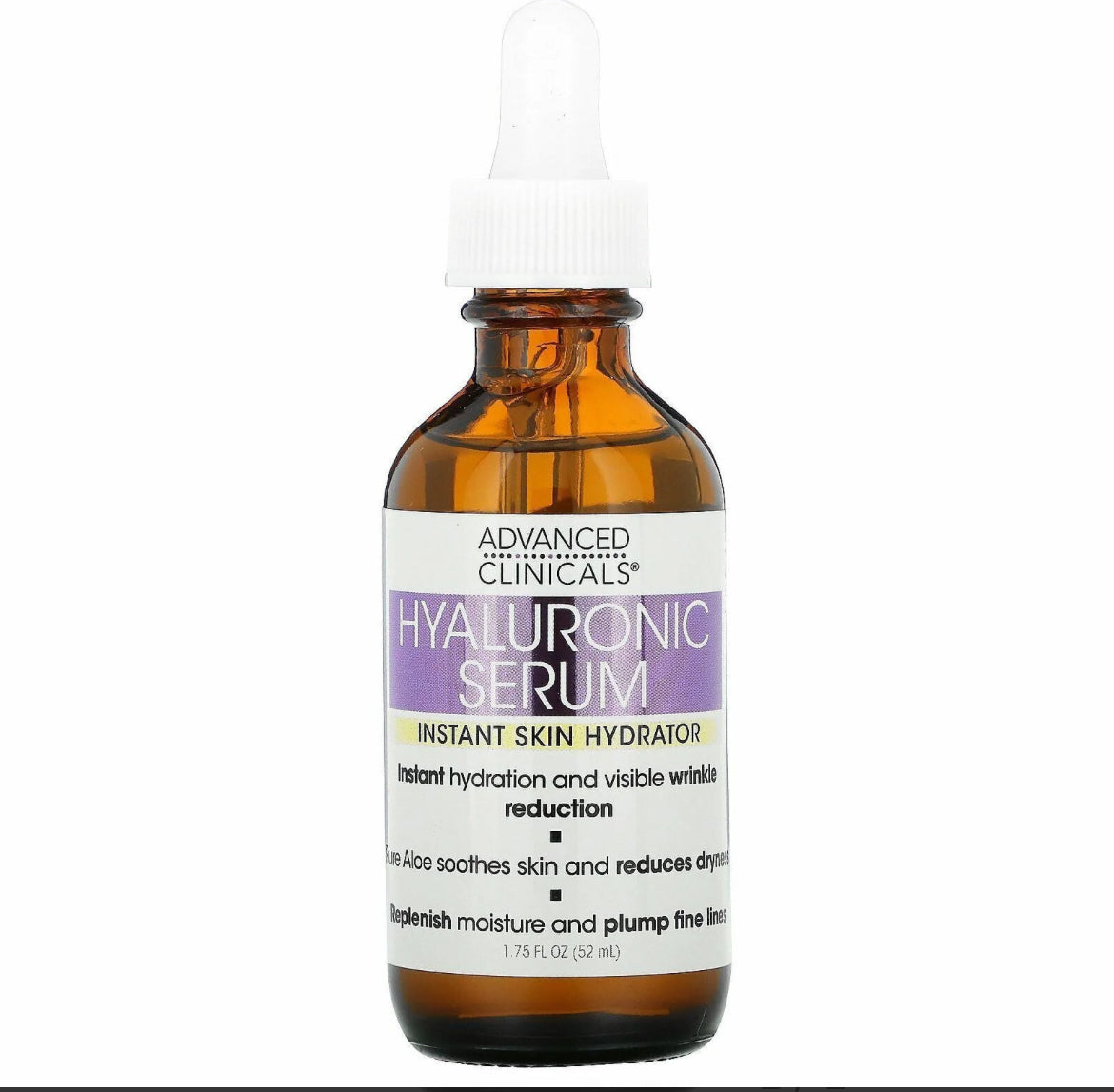 Advanced Clinicals Hyaluronic Face Serum | 52ML