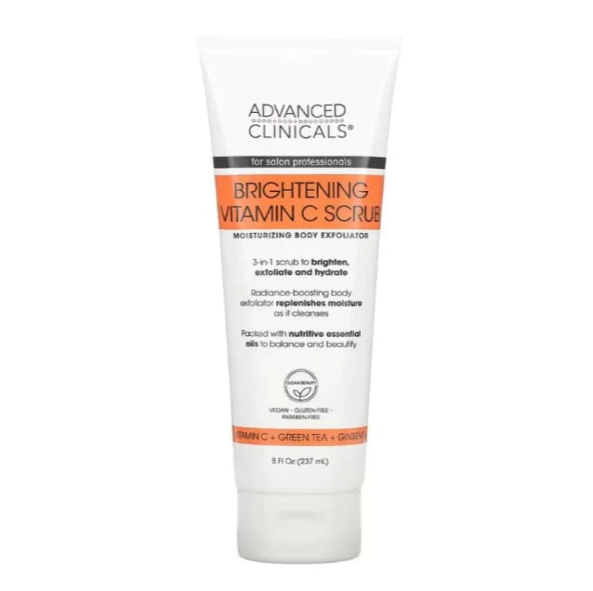 Advanced Clinicals Vitamin C Body Scrub | 237ml