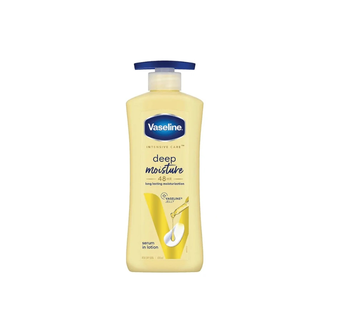 Vaseline Deep Moisture Body Lotion– Intense Hydration For Dry Skin | 400ml