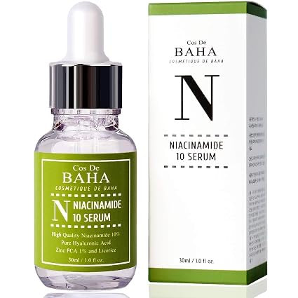 COS DE BAHA Niacinamide 10% Serum + Zinc PCA + Hyaluronic Acid 30ml