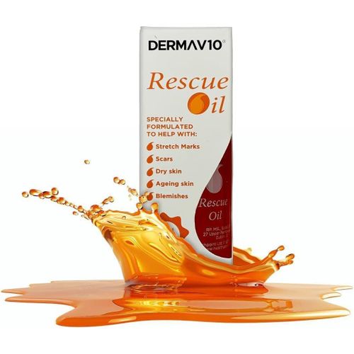 DERMAV10 RESCUE STRETCH MARKS BODY OIL