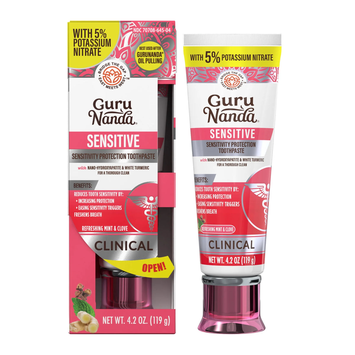 GuruNanda Sensitivity Protection Toothpaste
