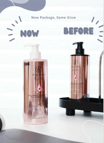 NIU SKIN TOTAL EFFECT PLATINUM WHITE BODY LOTION