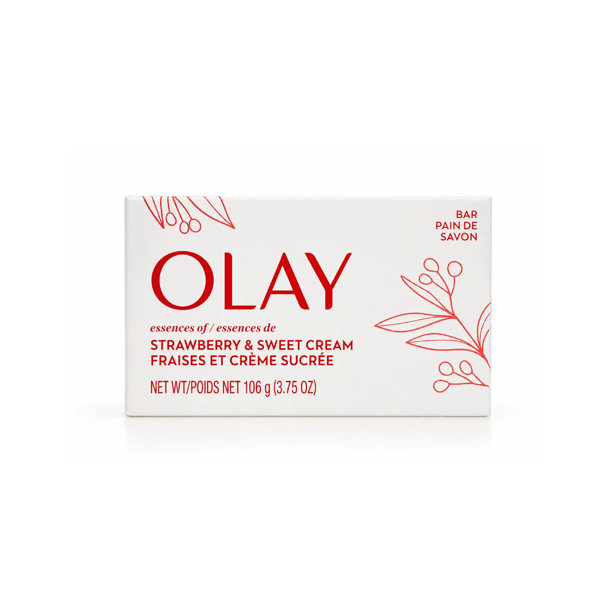 Olay Strawberry & Sweet Cream Bar Soap