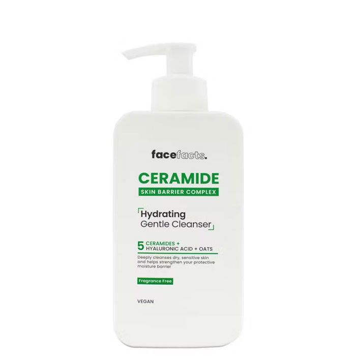 FACE FACTS CERAMIDE HYDRATING GENTLE FACE CLEANSER – 200ML