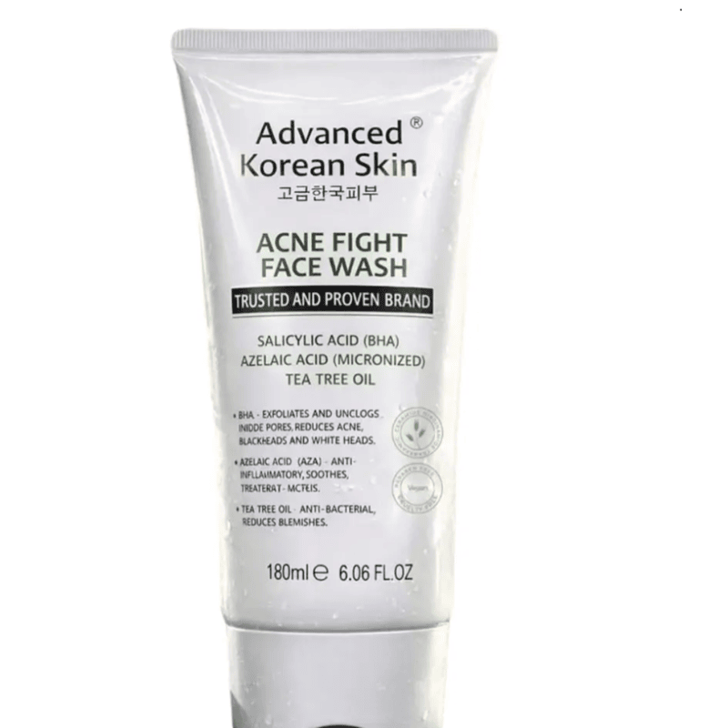 ADVANCED KOREAN SKIN ACNE FIGHT FACE CLEANSER– 180ML