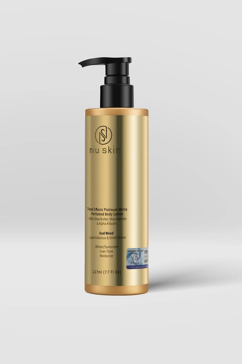 NIU SKIN TOTAL EFFECT PLATINUM WHITE BODY LOTION