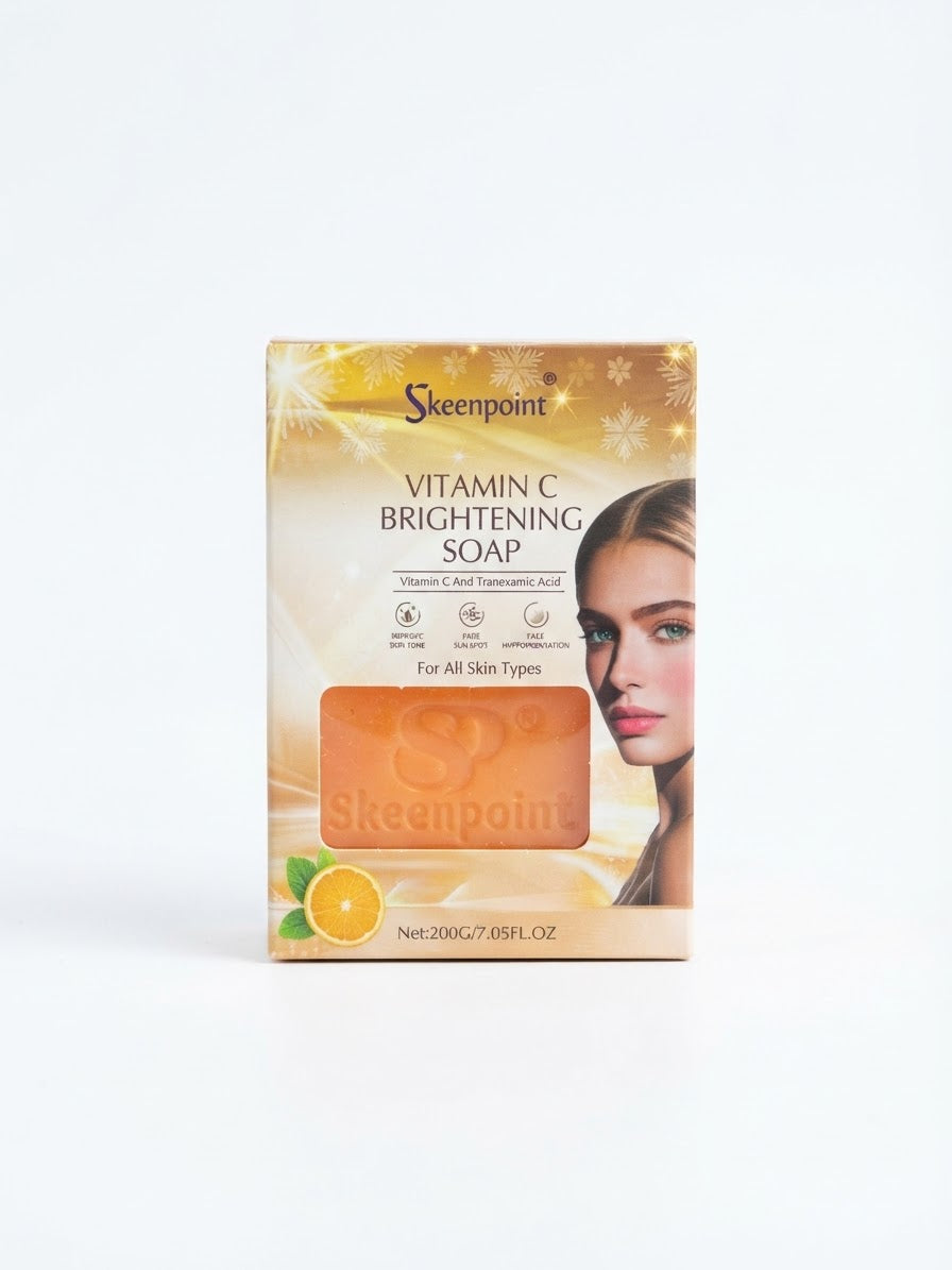 Skeenpoint Vitamin C & Tranexamic Acid Brightening Bar Soap
