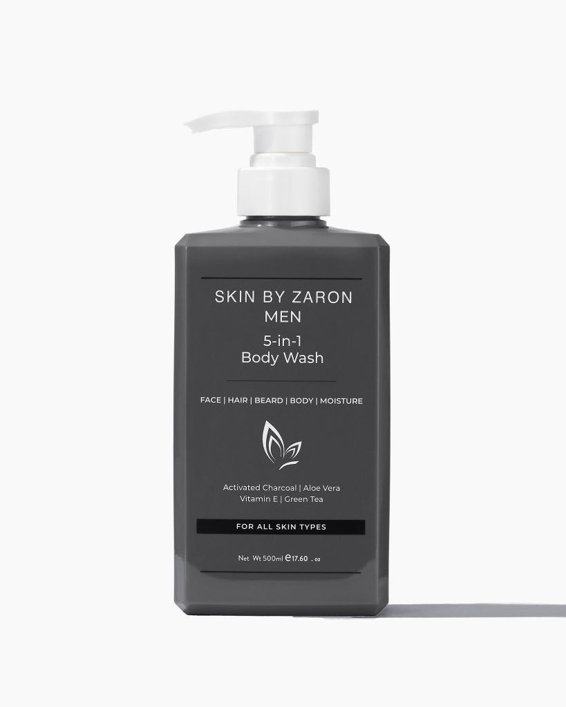 SKIN BY ZARON MEN 5-IN-1 BODY WASH