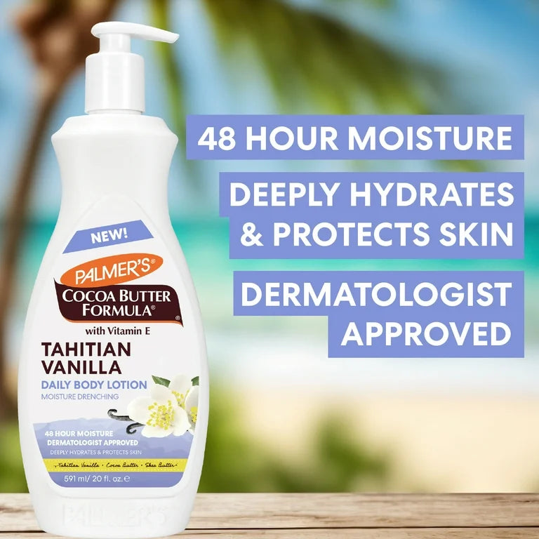 PALMERS COCOA BUTTER FORMULA TAHITIAN VANILA BODY LOTION (13 OZ)