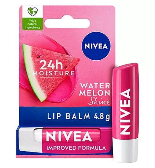 NIVEA WATERMELON SHINE AND SOFT LIP BALM