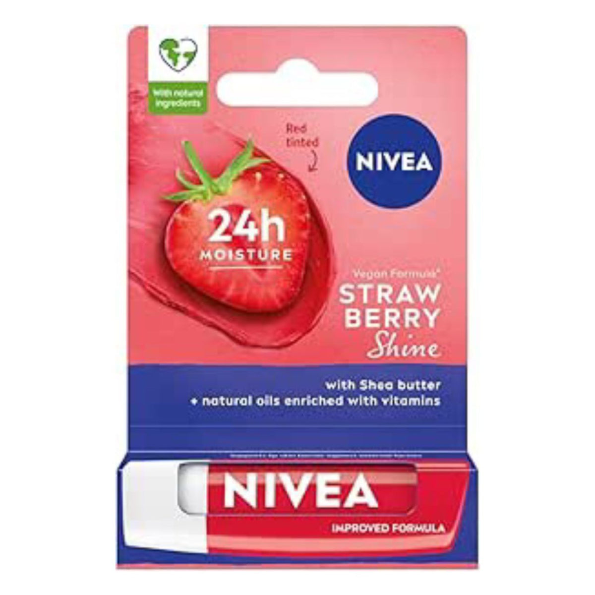 NIVEA STRAWBERRY PINK AND JUICY LIP BALM