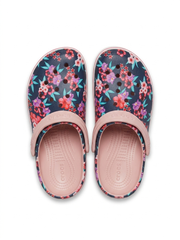 Floral Crocband Clean Crocs