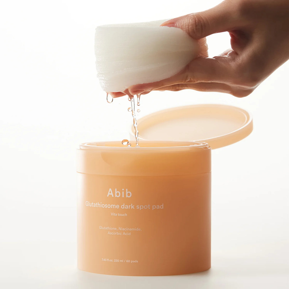 ABIB GLUTATHIOSOME DARK SPOT TONER PAD VITA TOUCH