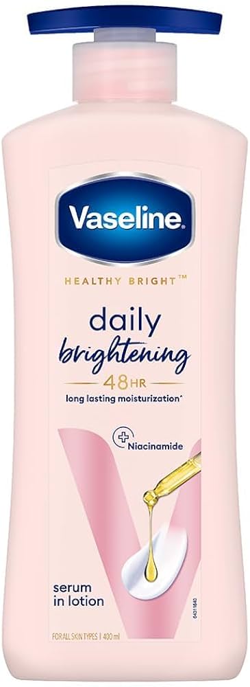VASELINE - HEALTHY BRIGHT DAILY BRIGHTENING BODY LOTION (600ML)