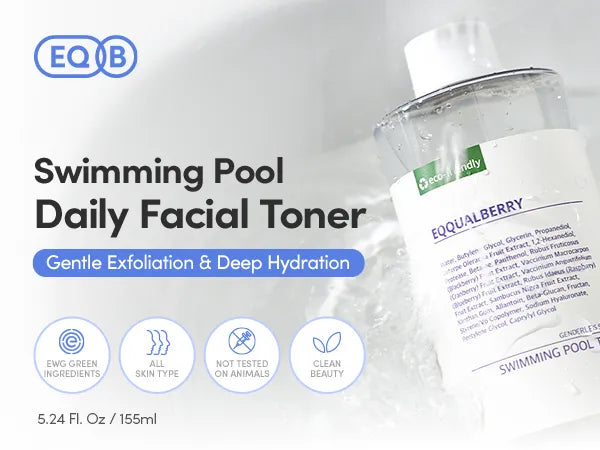 EQQUALBERRY SWIMMING POOL DAILY FACE TONER
