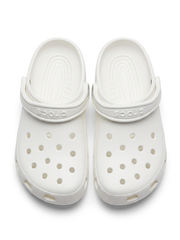 White Classic Crocs