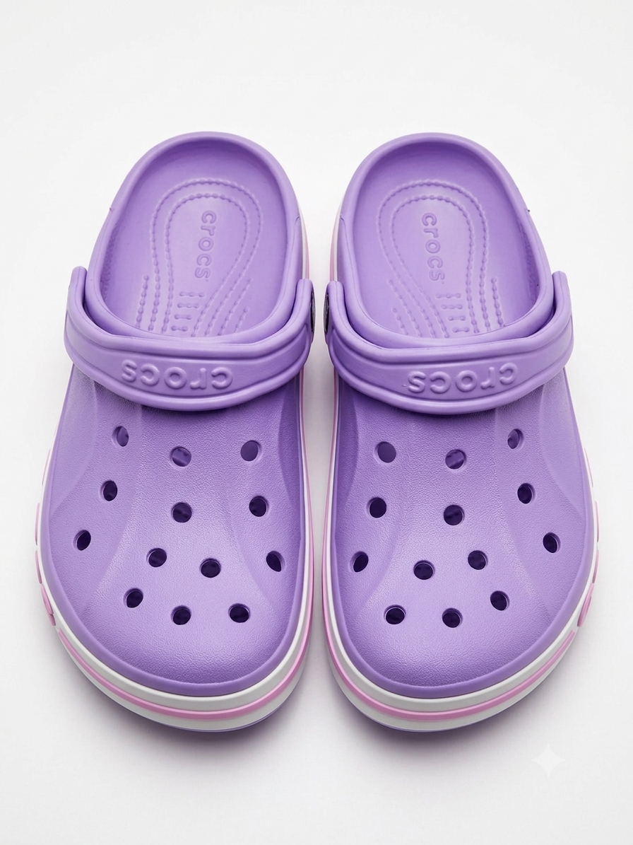 Lavender Bayaband Clog Crocs