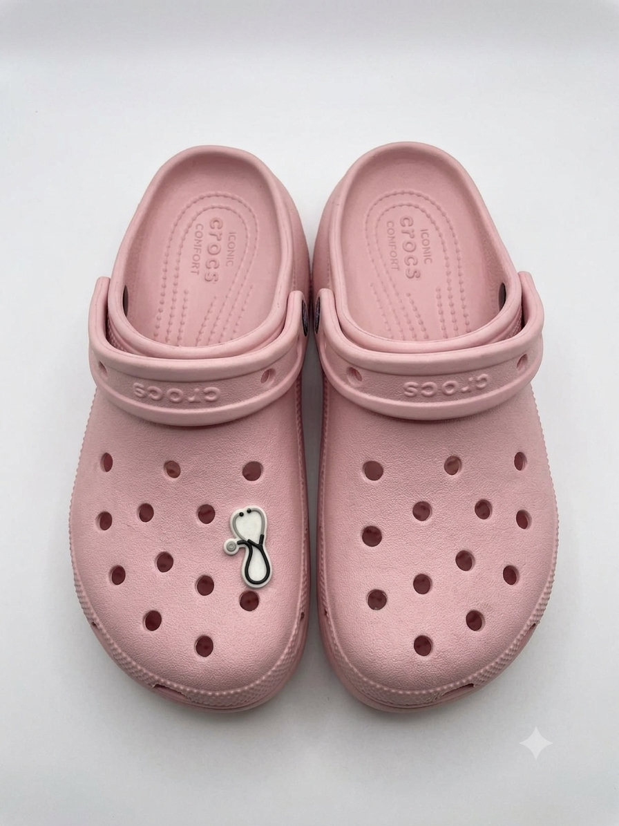 Classic Pink Clog Crocs