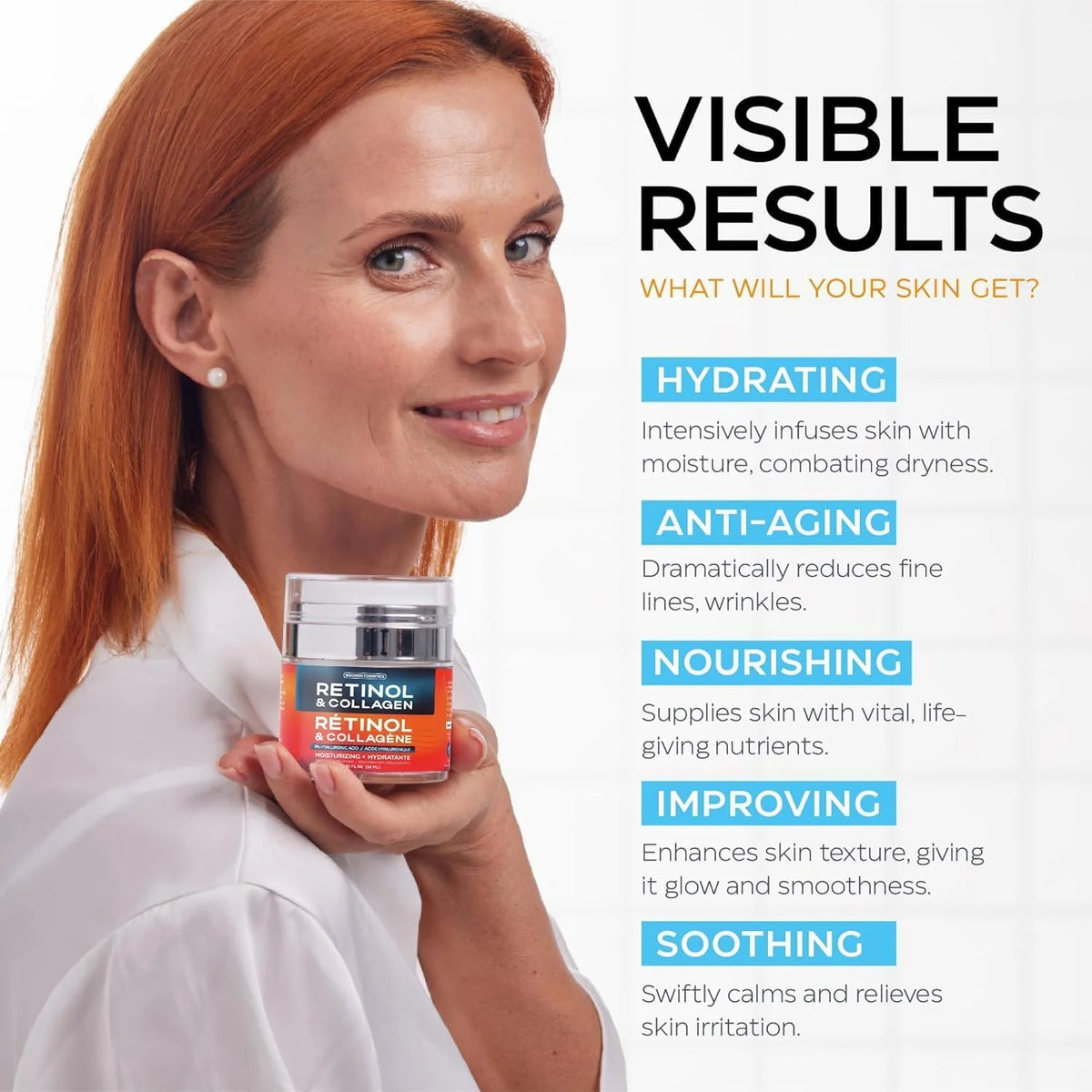 Moonrin Cosmetics Retinol & Collagen Face Cream
