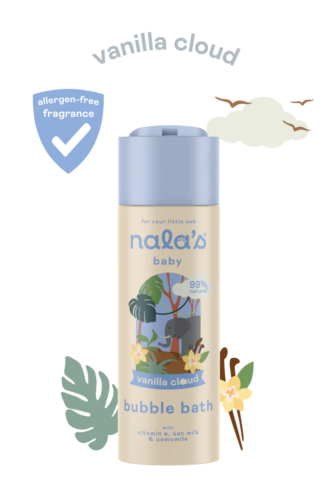 NALA’S VANILLA CLOUD BUBBLE BATH – 200ML