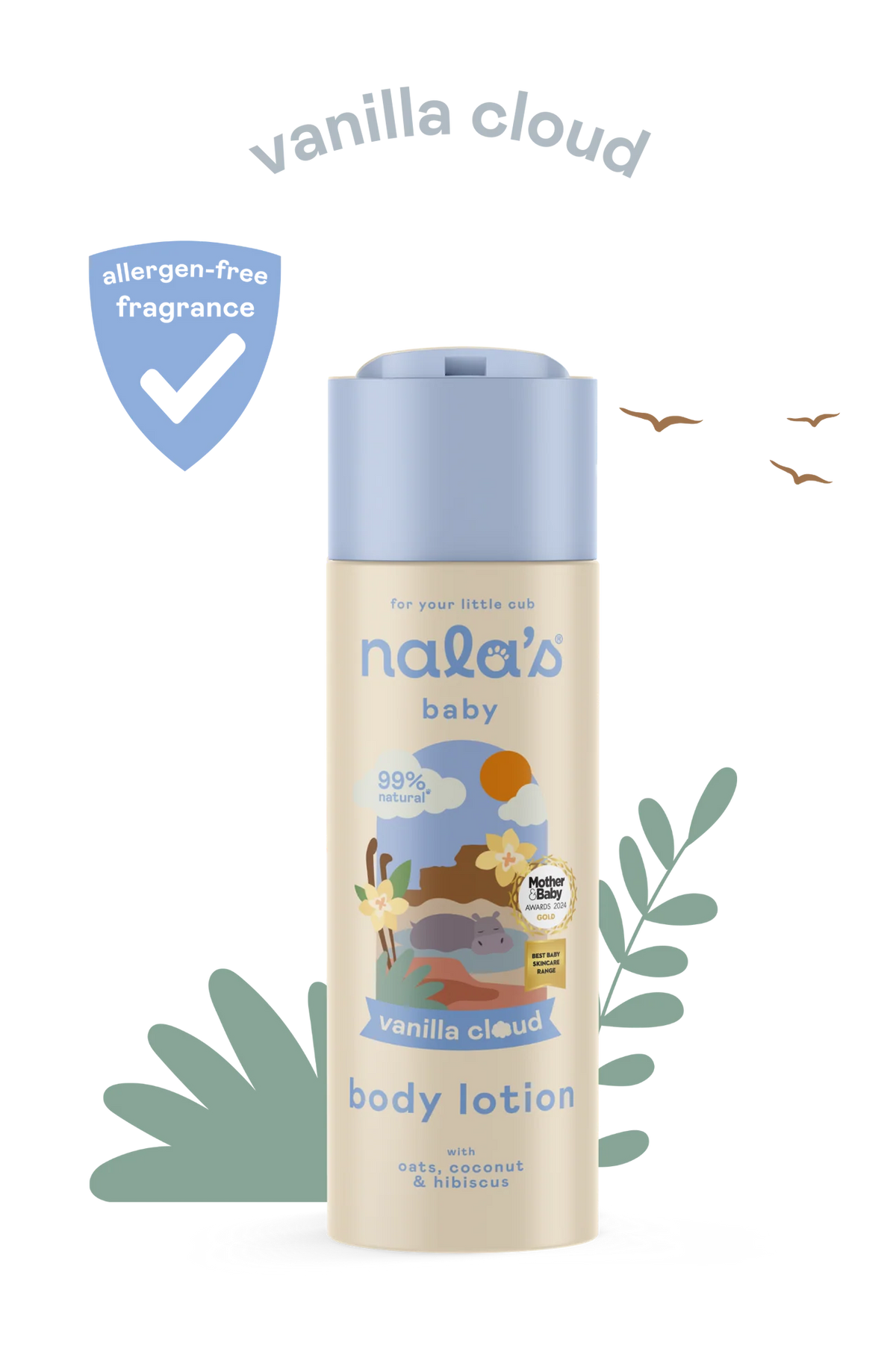 NALA’S VANILLA CLOUD BODY LOTION – 200ML