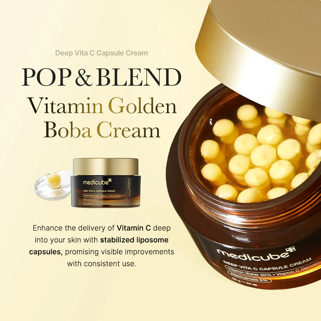 MEDICUBE – DEEP VITA C CAPSULE FACE CREAM
