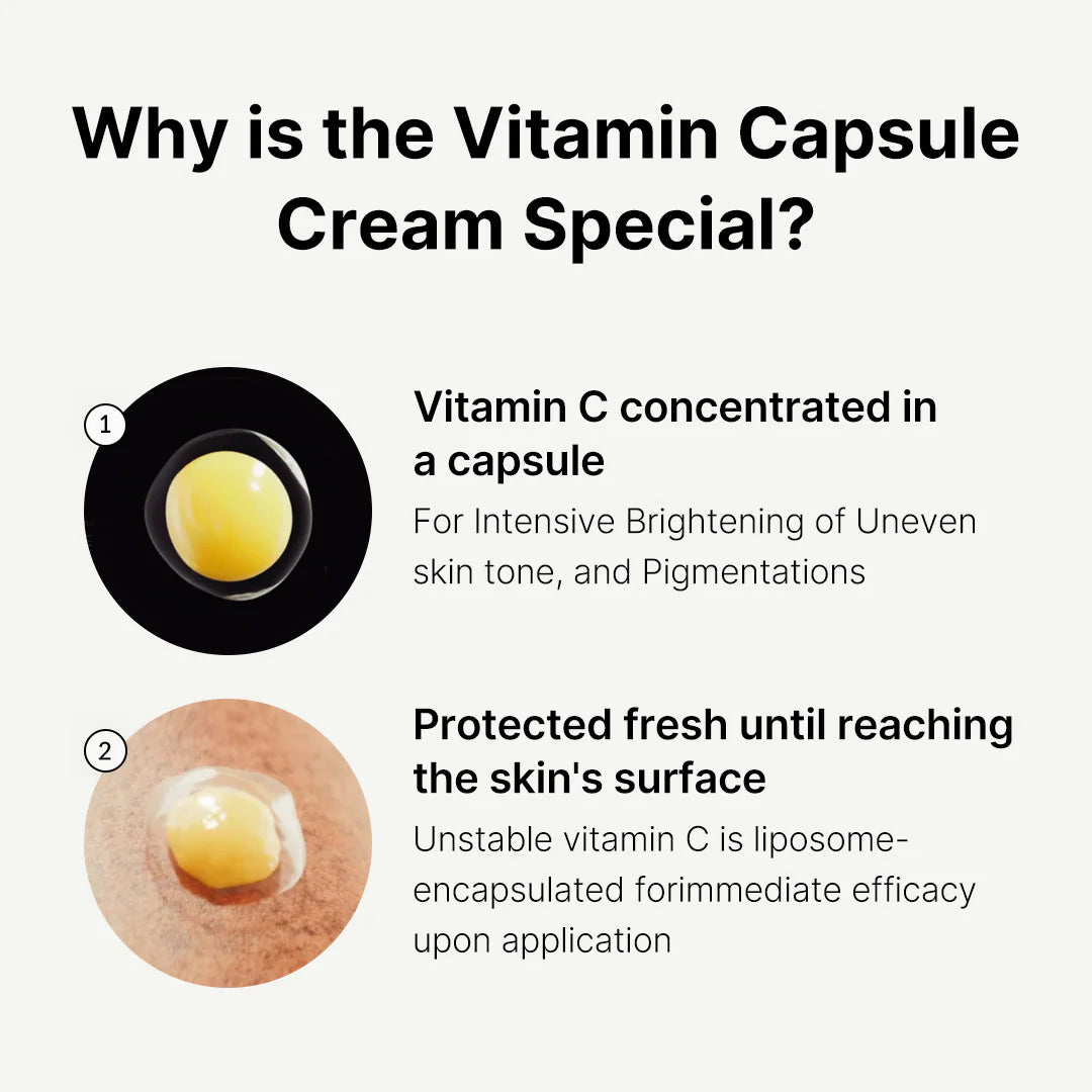 MEDICUBE – DEEP VITA C CAPSULE FACE CREAM