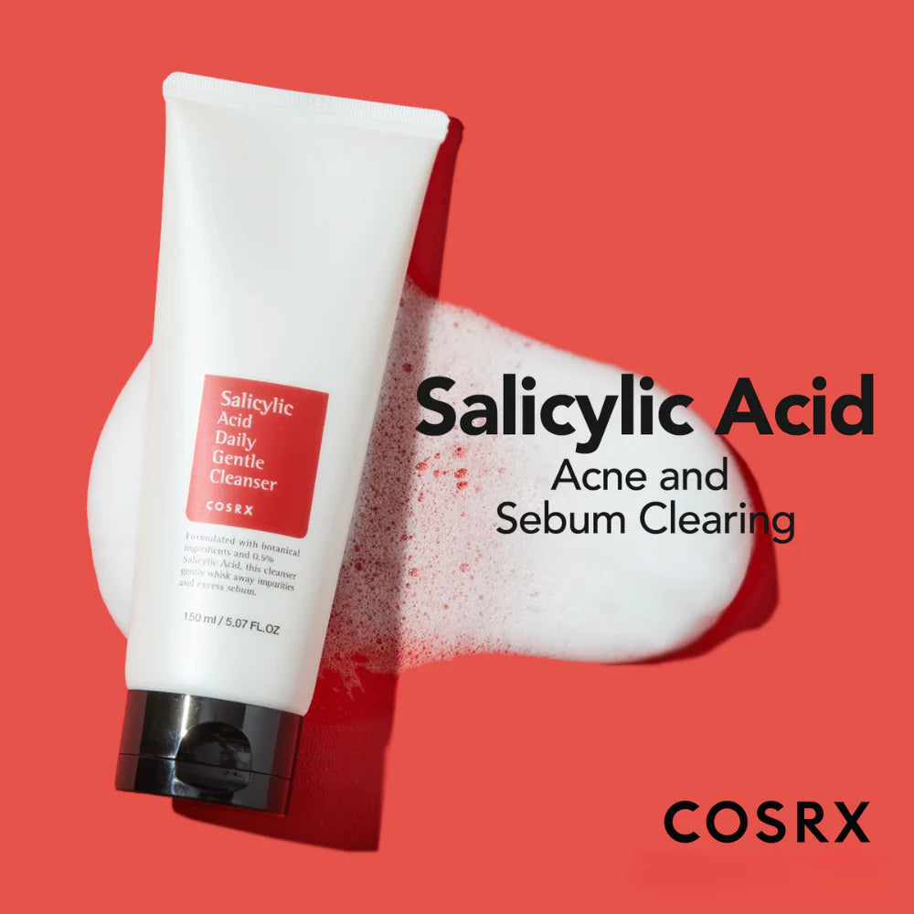 COSRX – SALICYLIC ACID DAILY GENTLE FACW CLEANSER