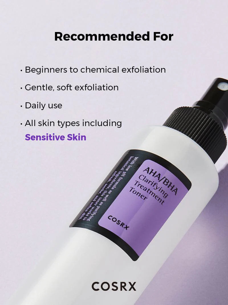 COSRX – AHA/BHA CLARIFYING TREATMENT TONER