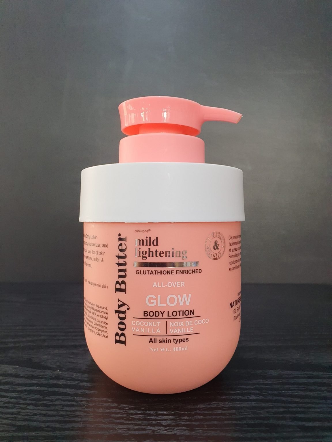 Body Butter Mild Lightening Glutathione Body Lotion