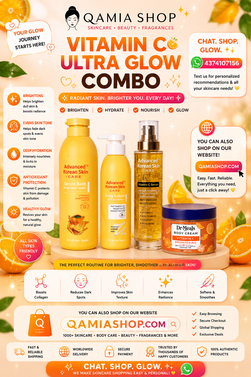 Vitamin c ultra glow hyperpigmentation combo