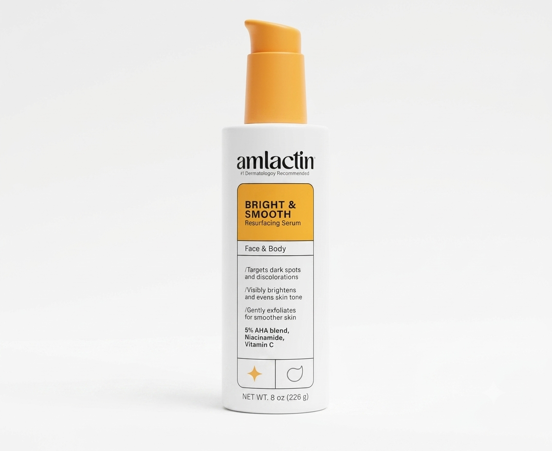 AmLactin Bright & Smooth Resurfacing Body Lotion| 8oz