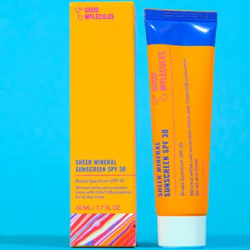 GOOD MOLECULES SHEER MINERAL SUNSCREEN SPF 30