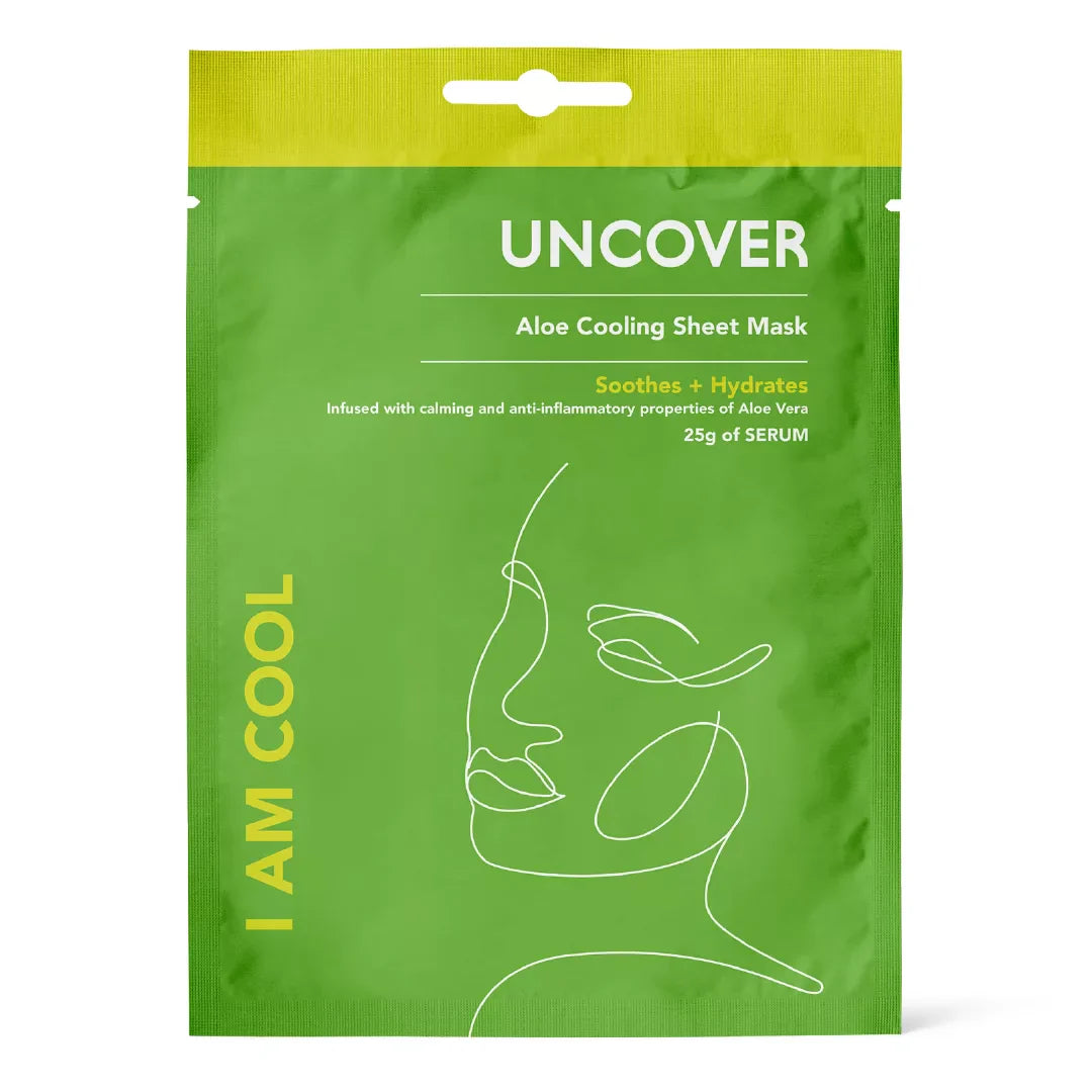 Uncover I AM COOL Aloe Vera Calming Sheet Mask