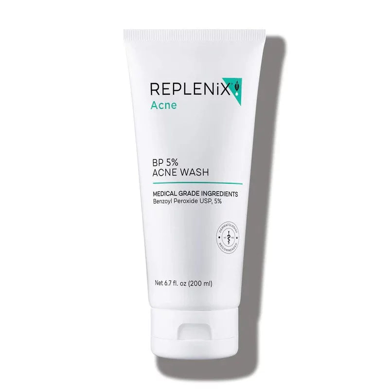 Replenix 5% Benzoyl Peroxide Acne Face Cleanser | 200ml