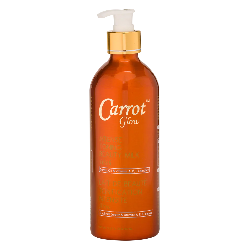 Carrot Glow Intense Toning Beauty Milk Body Lotion | 500ml