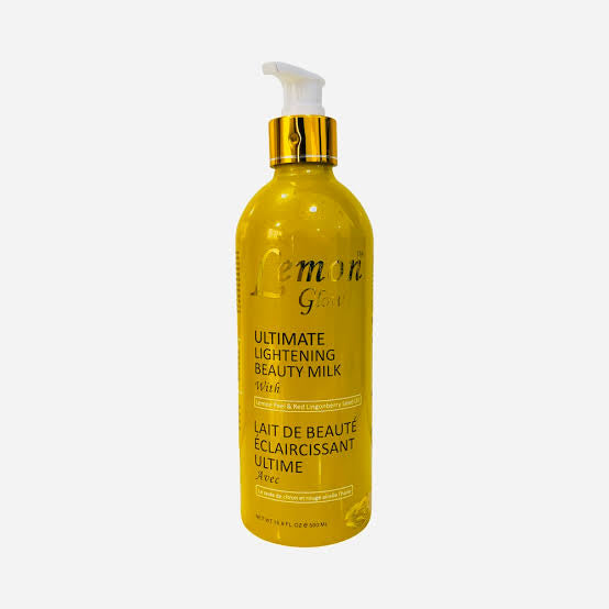 Lemon Glow Ultimate Lightening Beauty Milk Body Lotion | 500ml