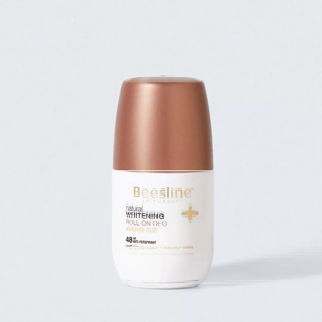 BEESLINE APITHERAPY Whitening ROLL-ON DEODORANT (ARABIAN OUD) 50ml